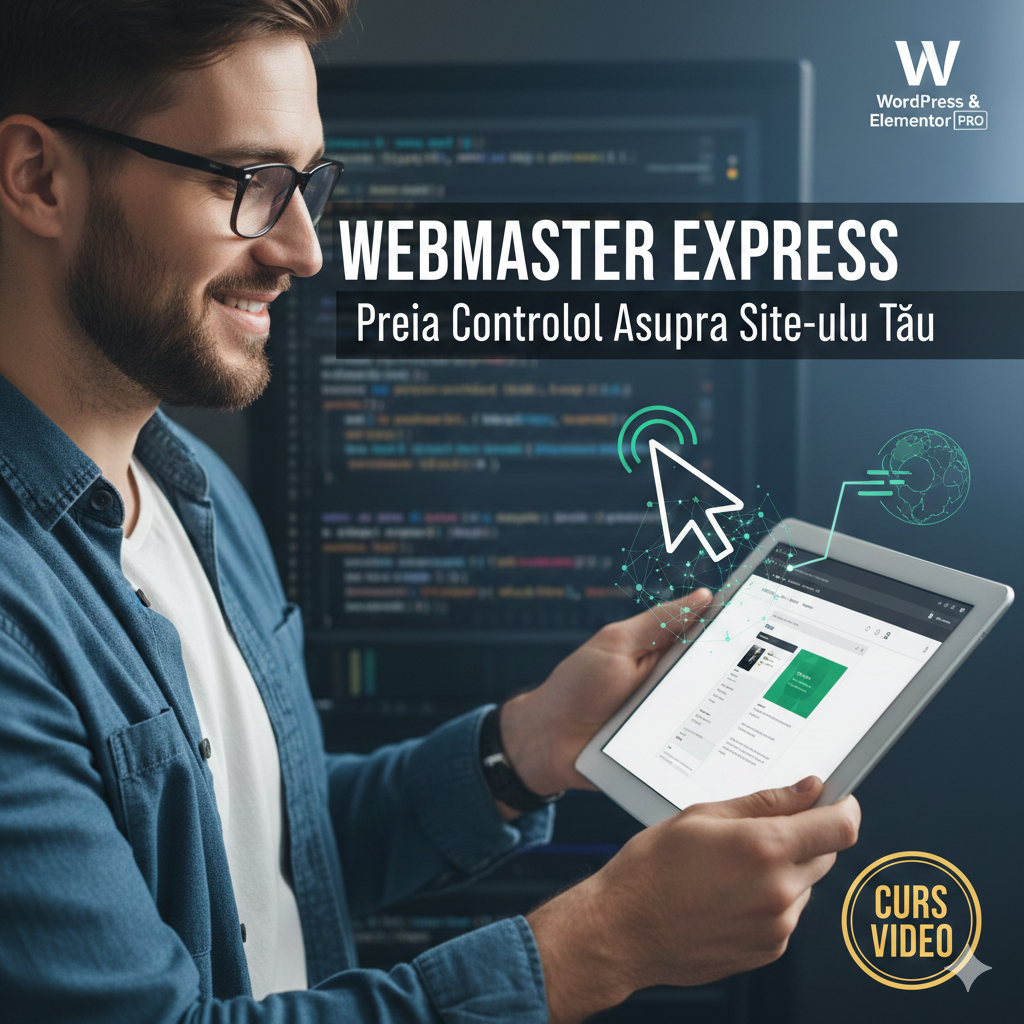 WebMaster Express: preia controlul asupra site-ului tău